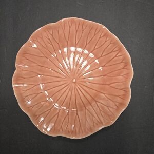 Vintage Metlox Poppytrail Lotus Peach Apricot Salad Dessert Plate